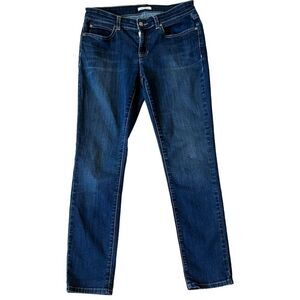 Eileen Fisher Organic Cotton Indigo Skinny Fit Jeans